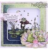 Heartfelt Creations aus USA EXCLUSIVE HEARTFELT aus den USA! Stempel Set: Flirting Frogs