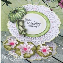 EXCLUSIVE HEARTFELT aus den USA! Stempel Set: Water Lily