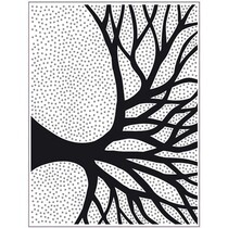 Embossing Folder Boomsilhouet