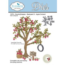 Elizabeth Craft Design Le Pays Scapes, Apple Tree