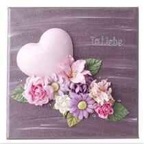 1 Styrofoam hart 9cm