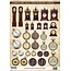 Embellishments / Verzierungen Die cut ark Klokker