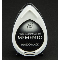 dewdrops MEMENTO timbre encre InkPad Tuxedo Noir