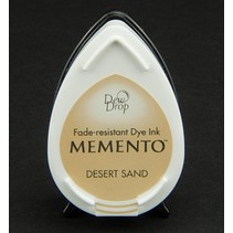 las gotas de rocío MEMENTO sello de tinta de arena InkPad-Desert