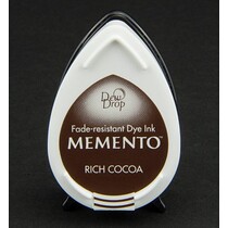 MEMENTO DewDrops Stempeltinte, InkPad-Potters Rich Cocoa