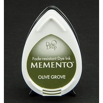 dewdrops MEMENTO timbre encre InkPad Olive Grov