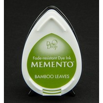 MEMENTO dauwdruppels stempel inkt Inkpad-Bladeren van het bamboe