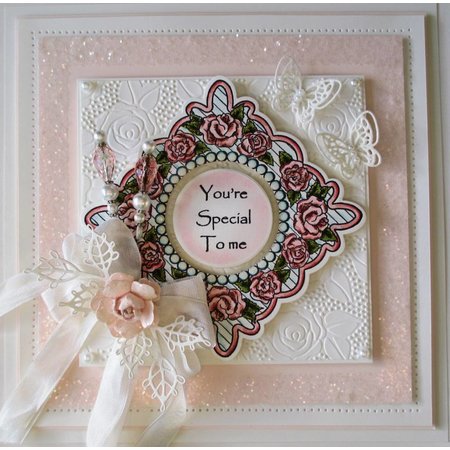 Creative Expressions Stempel Tema: Retro Roses