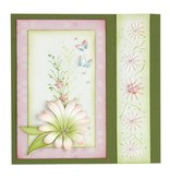 Leane Creatief - Lea'bilities I timbri trasparenti, ramo con foglie