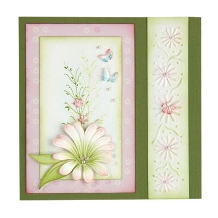 Leane Creatief - Lea'bilities Selos transparentes, ramo com folhas