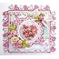 Joy!Crafts und JM Creation Stansning og prægning skabelon: Border med blomster