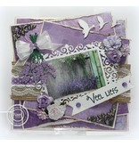 Joy!Crafts und JM Creation Punching and embossing template: Lavender