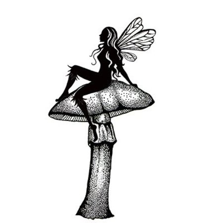 Stempel / Stamp: Transparent Stamp Transparant: Dagdromen silhouet