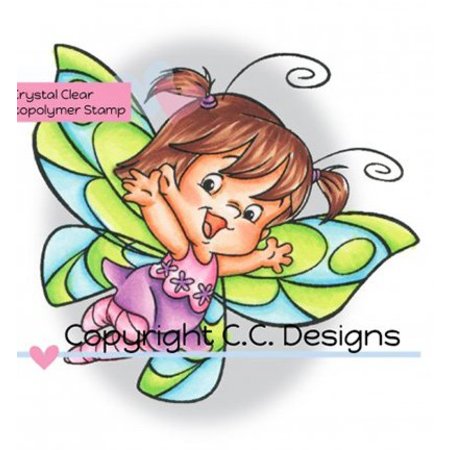 C.C.Designs Transparent stamps, Butterfly Twilla