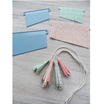 Bokse og preging mal: Tassel deco