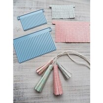 Bokse og preging mal: Tassel deco