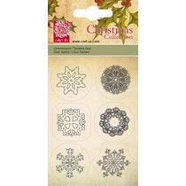 Cart Us, Transparante stamp, ice crystals, 6 designs