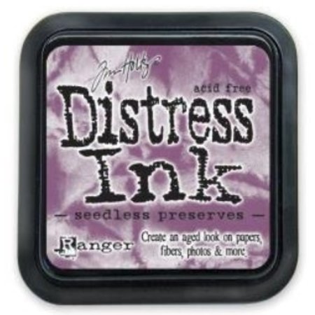 Tim Holtz Stamp pad "Distress Ink" Seedless Preserves.