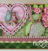 Heartfelt Creations aus USA Gummi stempel sæt "Sugar Hollow"