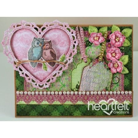 Heartfelt Creations aus USA Gummi stempel sæt "Sugar Hollow"