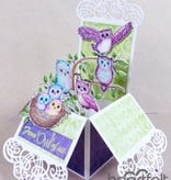 Heartfelt Creations aus USA Gummi stempel sæt "Sugar Hollow"