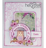 Heartfelt Creations aus USA Rubber stamp set "E 'Owl buono"