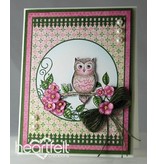 Heartfelt Creations aus USA Rubber stamp set "E 'Owl buono"
