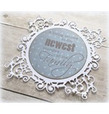 Joy!Crafts und JM Creation Punching and embossing template: decorative frame