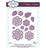 Creative Expressions Troquelado y estampado en relieve plantilla: Rose Classic