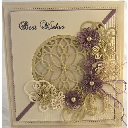 Creative Expressions Ponsen en embossing sjabloon: Classic Rose