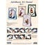 BASTELSETS / CRAFT KITS: Kits tricot, NoteCards Hummel, pour 4 cartes.