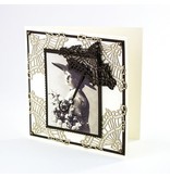 TONIC Punching and embossing template: nostalgic umbrella