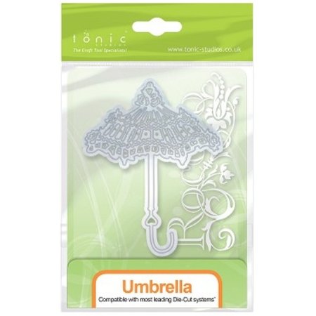 TONIC Punching and embossing template: nostalgic umbrella