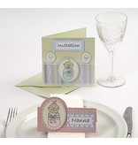 KARTEN und Zubehör / Cards 10er Set, sehr hübsche Perlmuttkarten und Umschläge, Kartengröße 12,5x12,5 cm, pastellfarben!