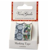 Komplett Sets / Kits Self Washitape / paper tape with a matte finish in the Vivi Gade Design