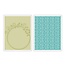 Sizzix Goffratura cartelle, 2 pezzi, con fiori e design rosmarino