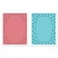 Sizzix Embossing folders, 2 pieces, frame with swirls and frames with points