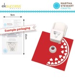 EK Succes, Martha Stewart Punch indsats til amt grænser Starter Set: hjerte motiv