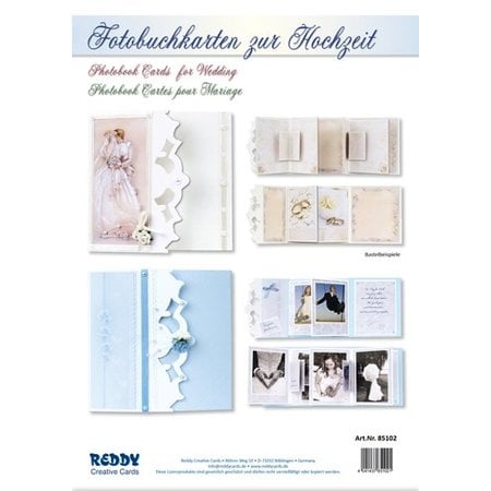 BASTELSETS / CRAFT KITS: Set completo per i biglietti photo book per il matrimonio