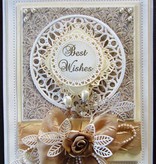 Creative Expressions Ponsen en embossing sjabloon: Classic Rose