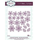 Creative Expressions naar frame 3D Flowers: stempelen en embossing stencil