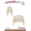 Cottage Cutz Punching and embossing template: Victorian chair and bench