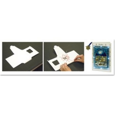 KARTEN und Zubehör / Cards LED card with envelope A6 B6