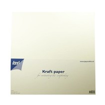 Kraft paper, 30.5 x 30.5 cm