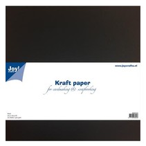 Kraft papir, 30,5 x 30,5 cm, 300 g, 20 ark