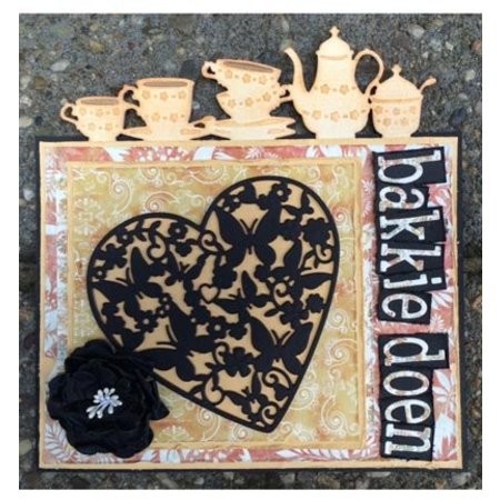 Joy!Crafts und JM Creation papier Kraft, 30,5 x 30,5 cm, 300g, 20 feuilles