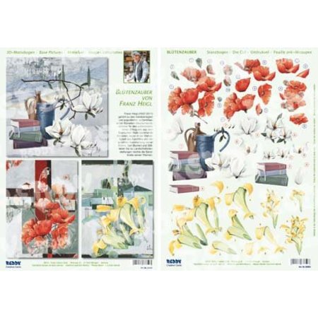 BASTELSETS / CRAFT KITS: Compleet Bastelset voor 3 kaarten