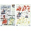 BASTELSETS / CRAFT KITS: Compleet Bastelset voor 3 kaarten