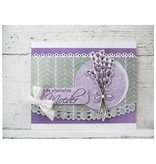 Marianne Design Gennemsigtige frimærker, lavendel