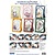 BASTELSETS / CRAFT KITS: Compleet Bastelset, NoteCards Staf Wesenbeek, Set 1 bloemen met vlinders